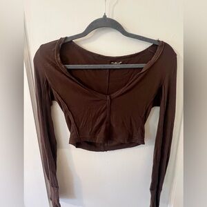 Urban Outfitters Brown Long Sleeve Size M